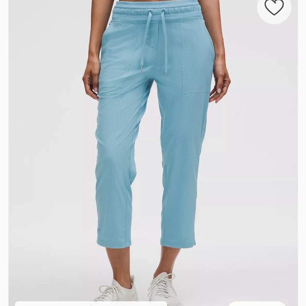lululemon Dance Studio Blue Cropped Pants